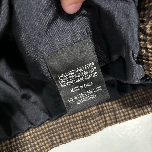 Dryjoys By Footjoy Men's Size Large 1/4 Zip Houndstooth Pullover Vest Pockets - Picture 4 of 6